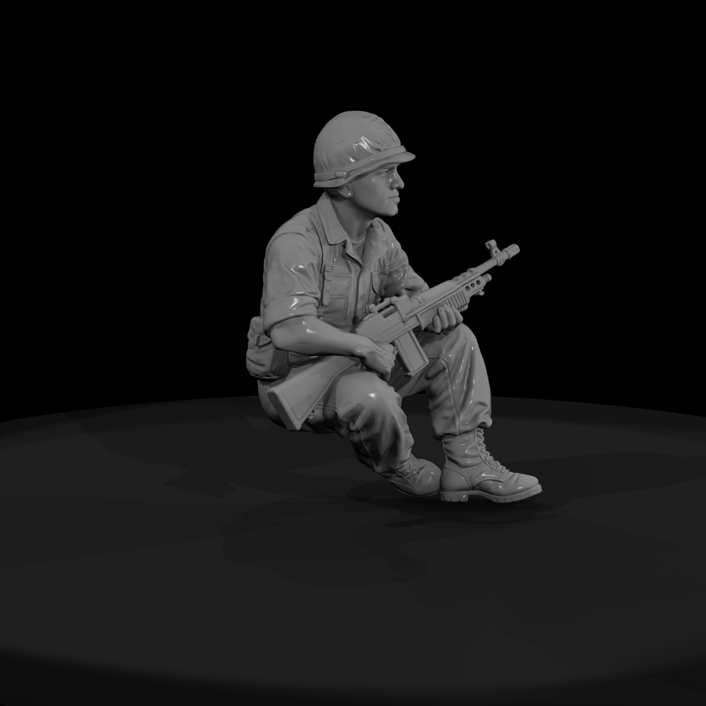 Vietnam Marine Automatic Rifleman