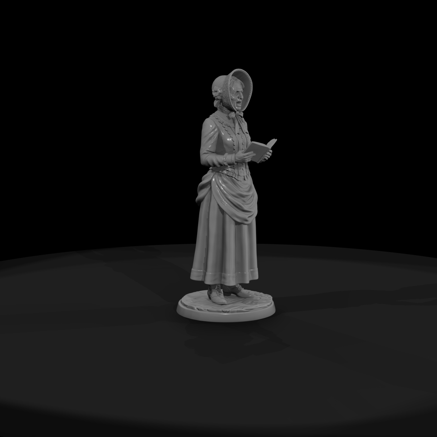Ww 0244 Townsfolk Church Lady