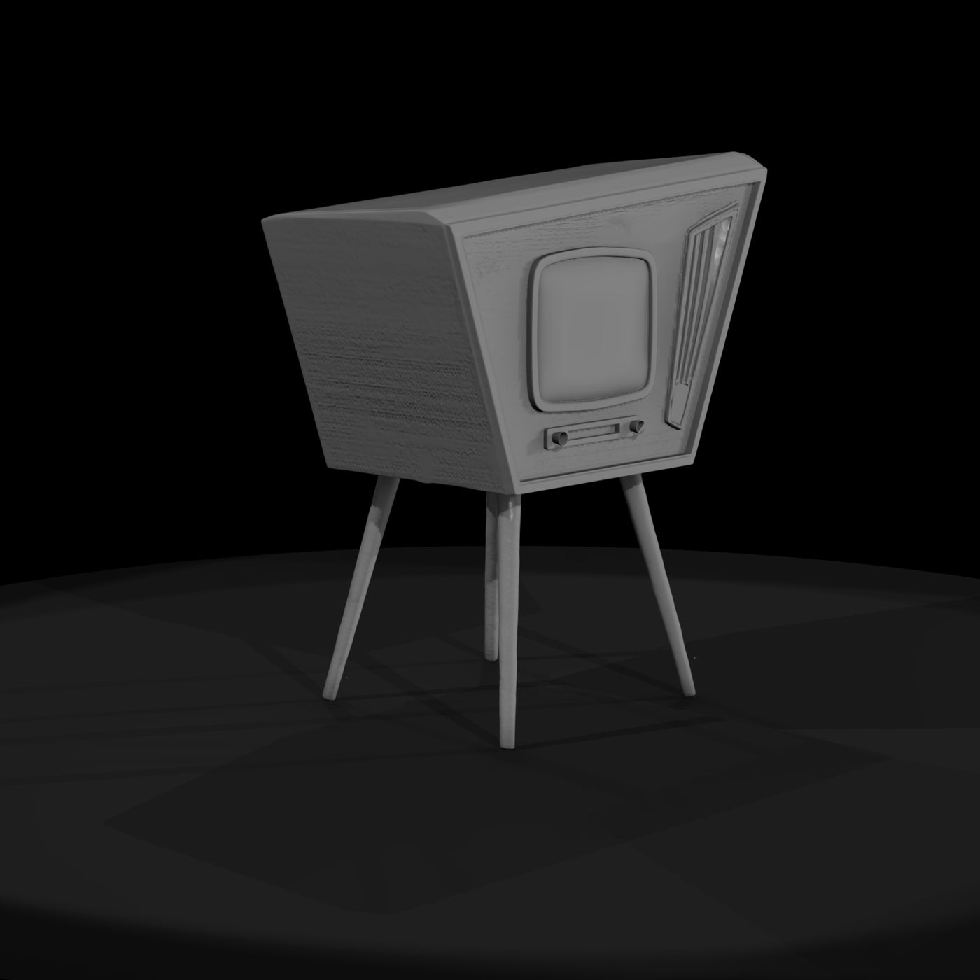 retro-television-3d-model