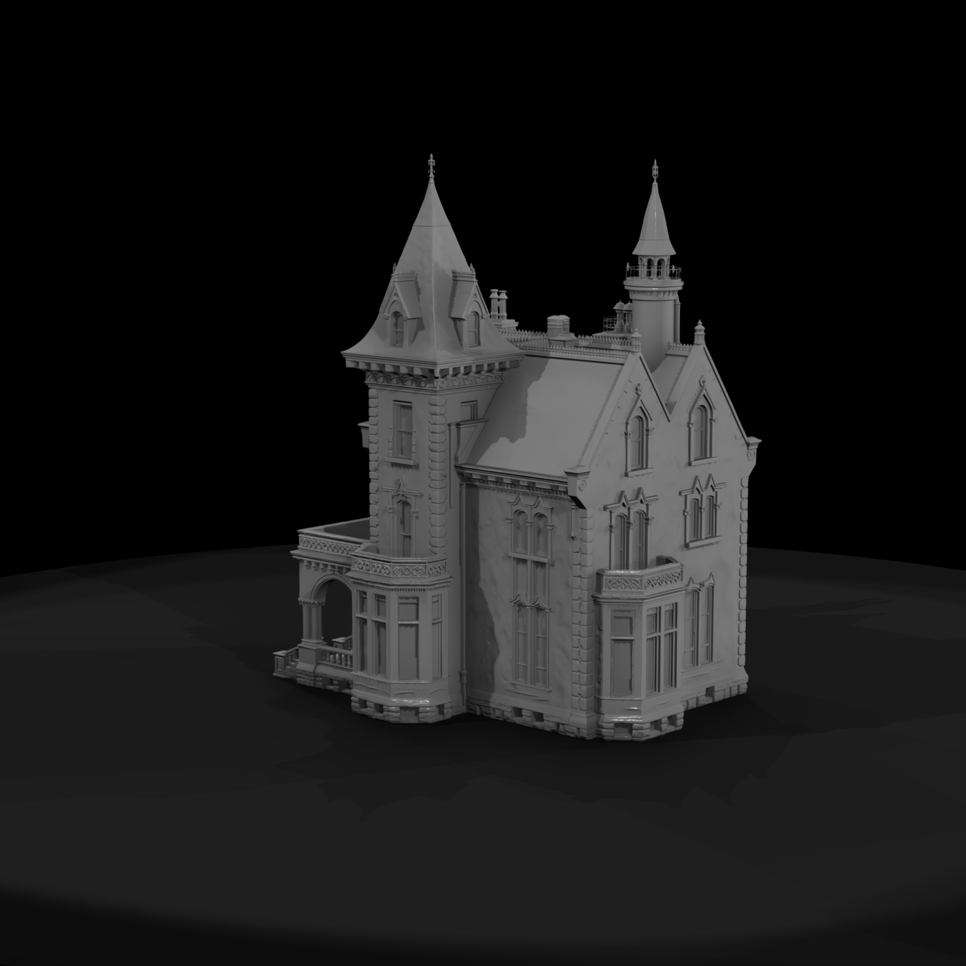 Victorian Gothic Mansion
