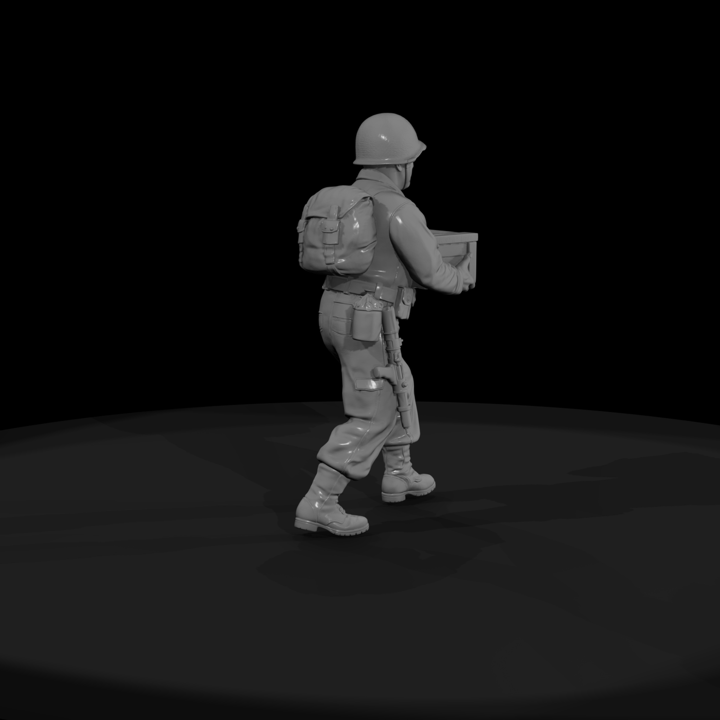 Ww2 Army 099 Wwii U S Army Grenadier Figure