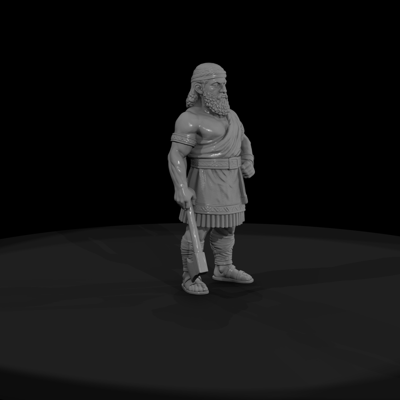 Myth 0370 Mythology Gilgamesh Miniature Figure