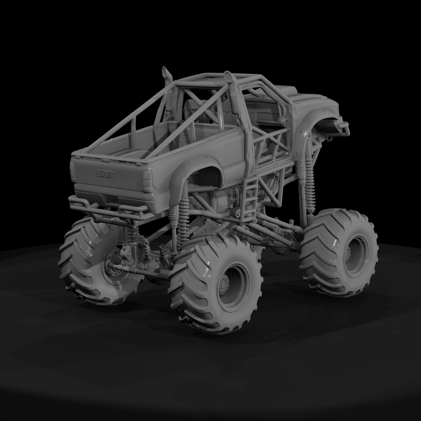 Car 016 Monster Truck Crushzilla