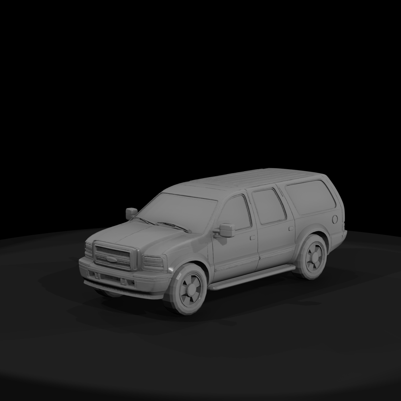 Ford Excursion SUV and Layouts