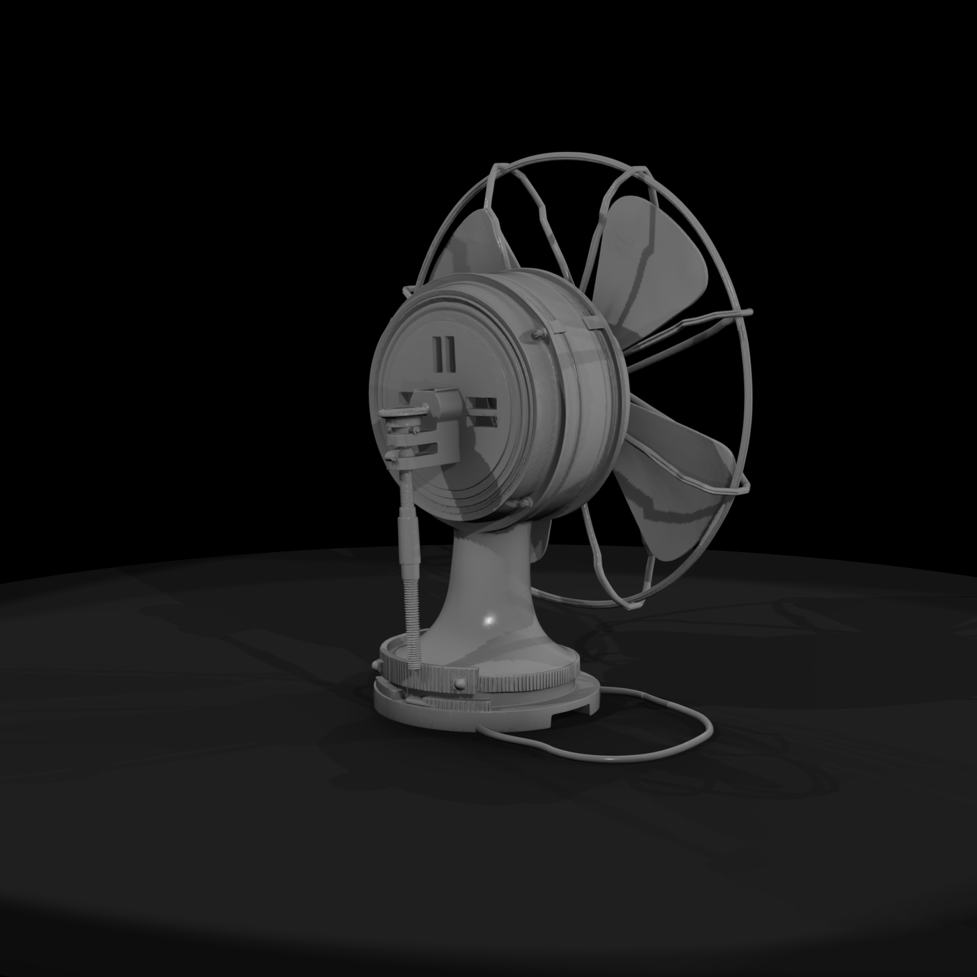 Retro Desk Fan