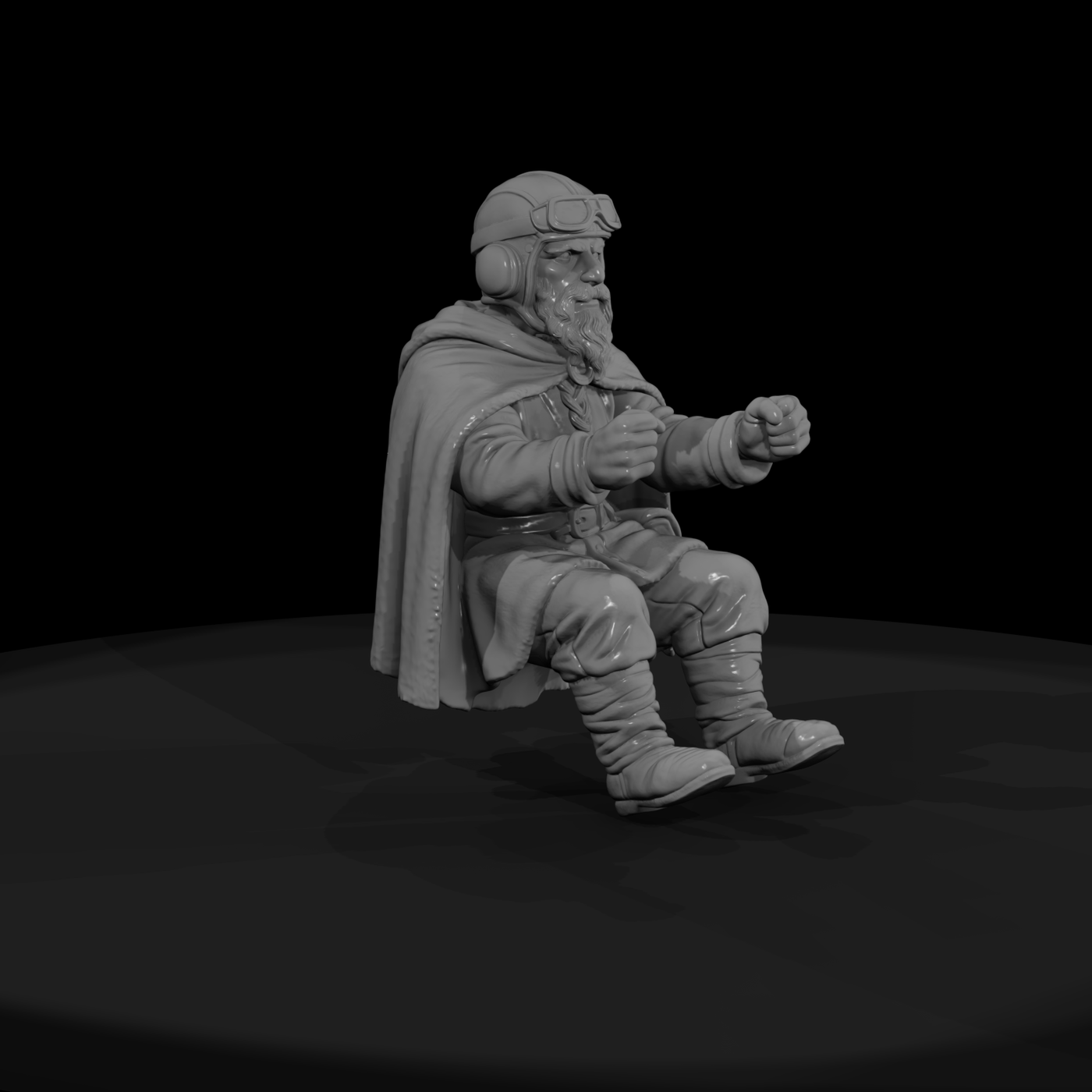 Hist 0211 Viking Navigator Miniature Figure