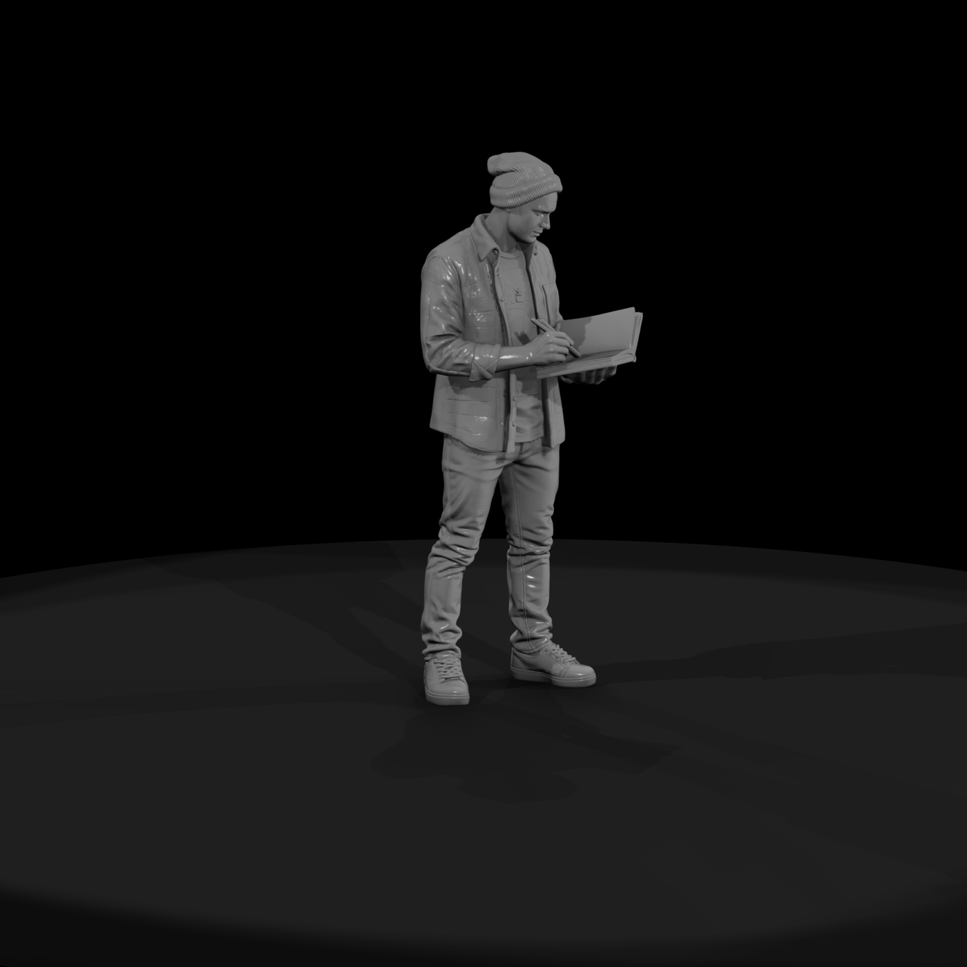 Human Character 3D Model