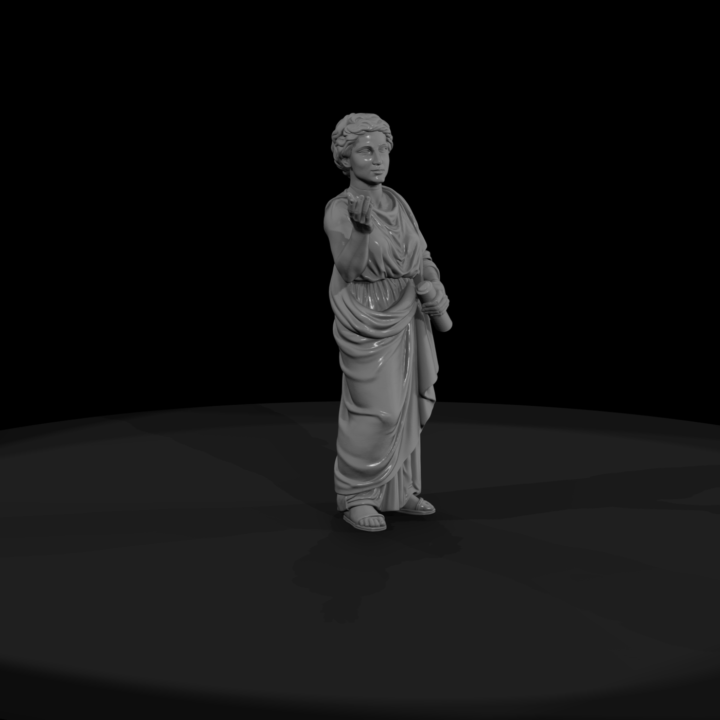 Hist 0020 Historical Aspasia Miniature Figure