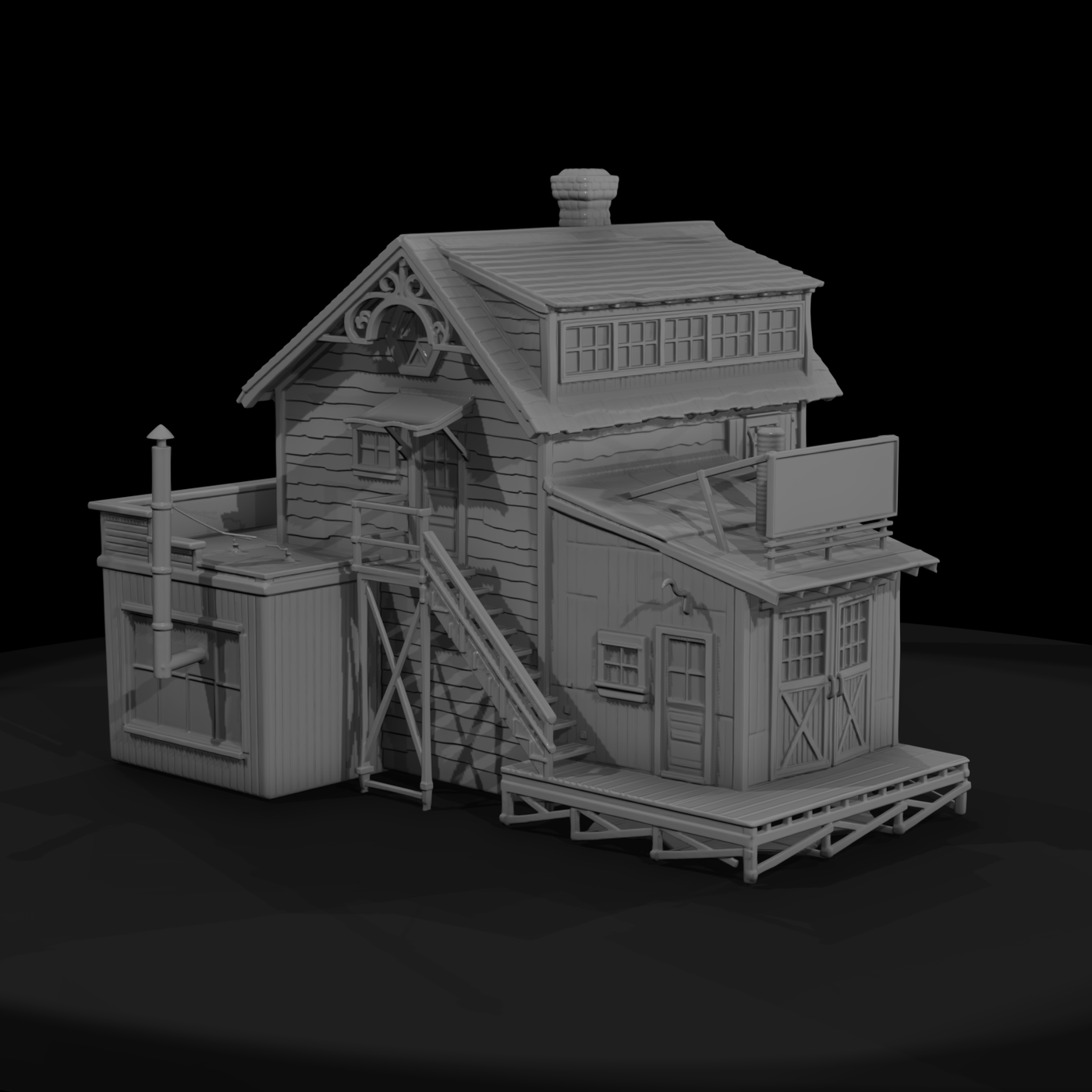 20260612 Old Garage Model Building A309544Cfb