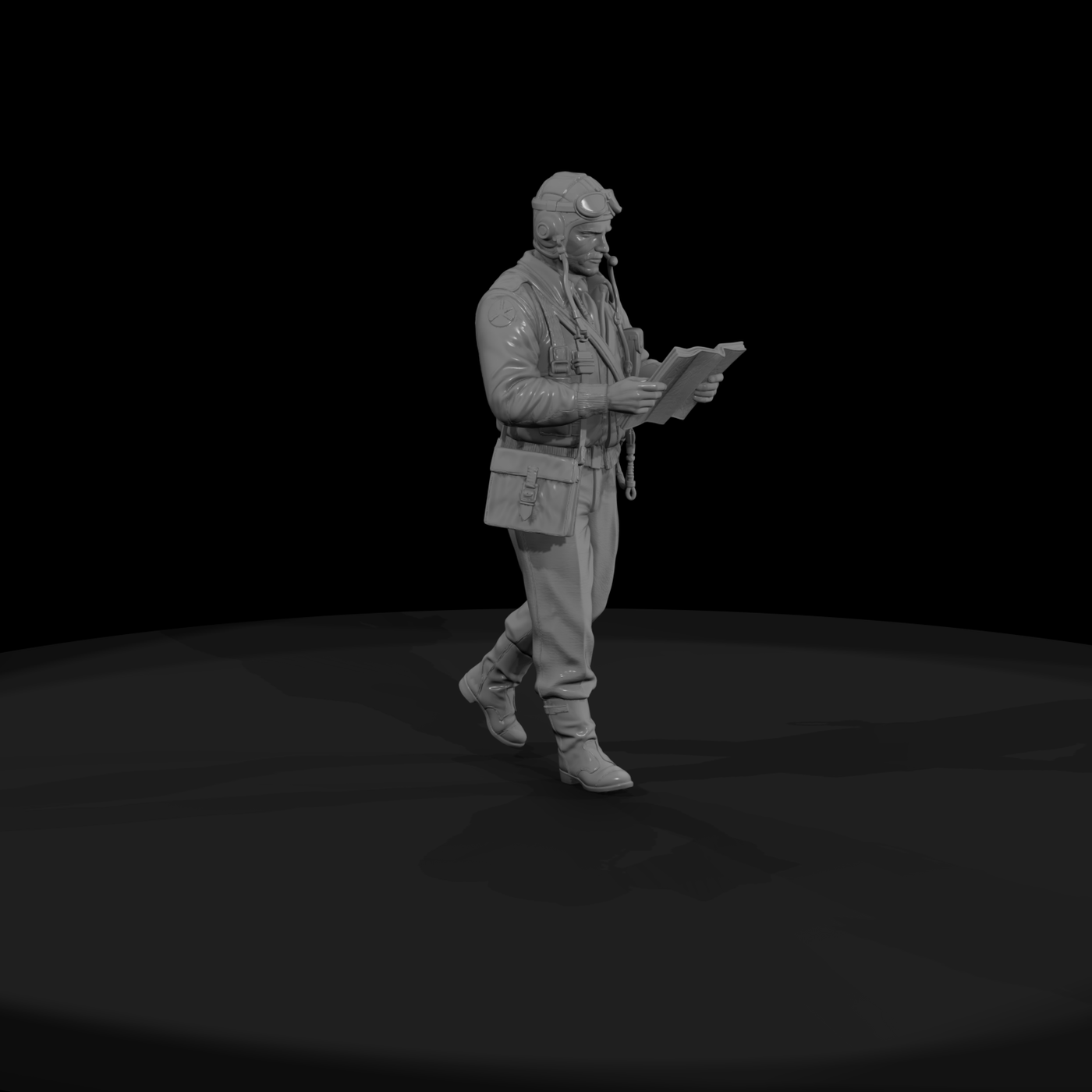 Ww2H 084 United States B 17 Pilot