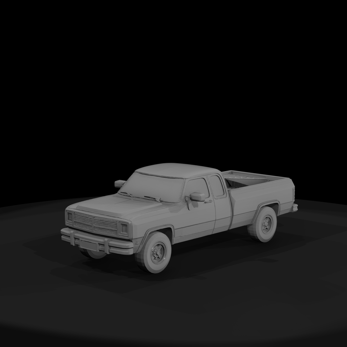 Classic Dodge Ram pickup truck