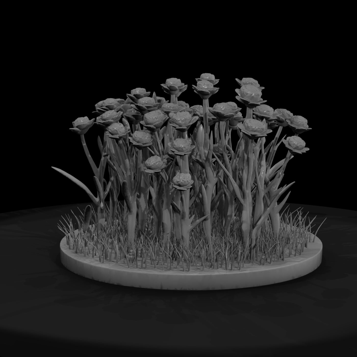 stylized-low-poly-wildflower-cluster-914608