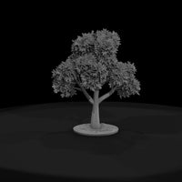 stylized-oak-tree-miniature-low-poly-diorama-model-railroad-scenery-497493 — thumbnail 3