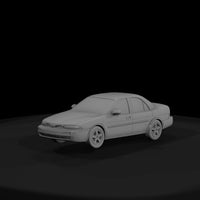 generic-four-door-sedan-diorama-car-481238 — thumbnail 3