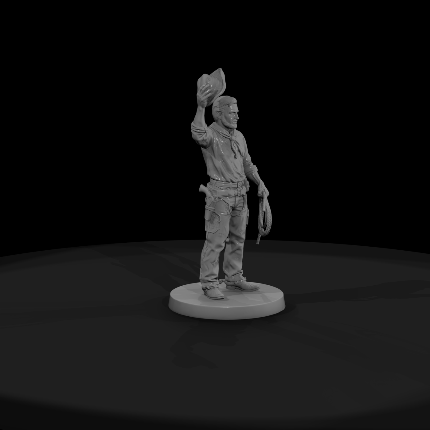 Ww 0104 Townsfolk Cattle Drover