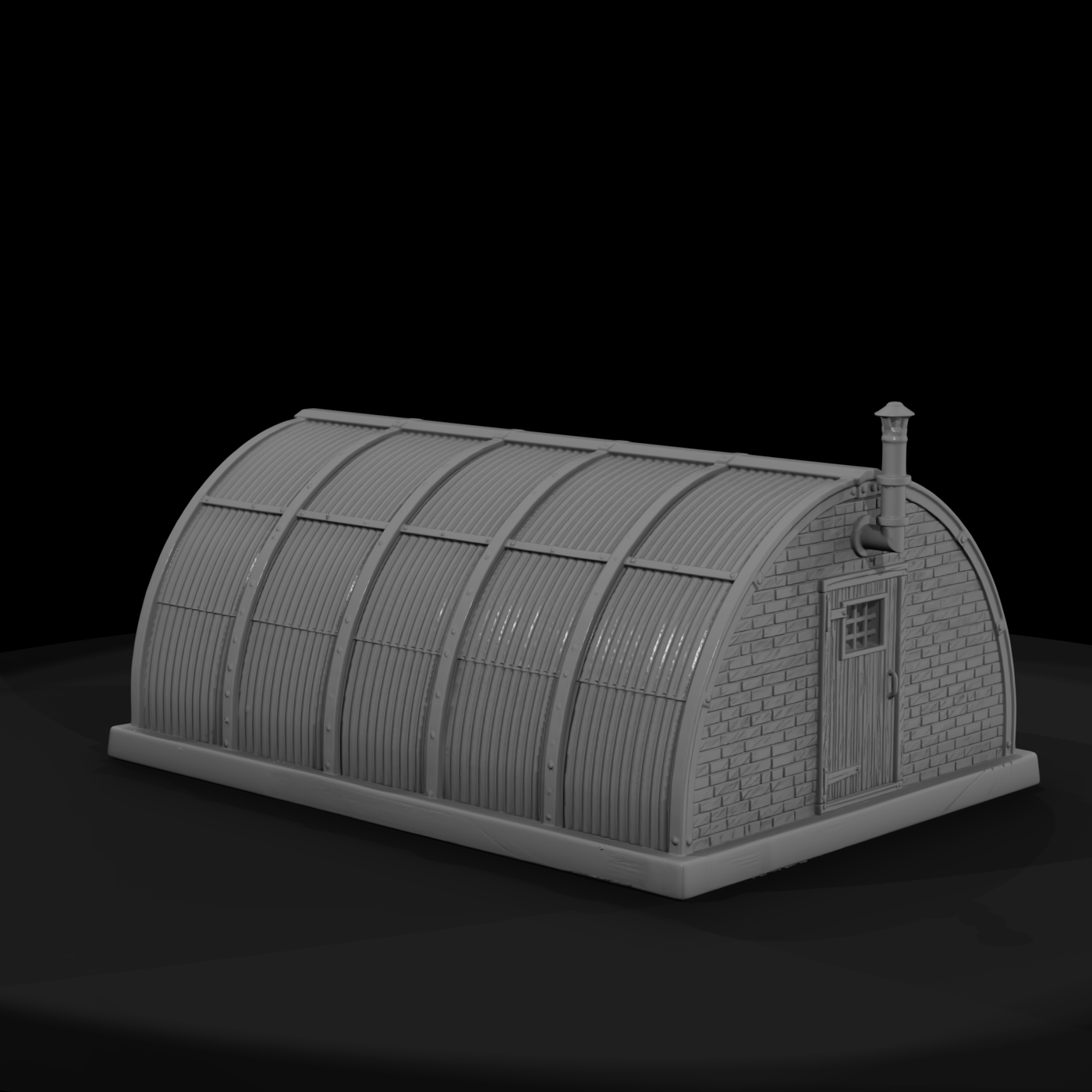 WWII Nissen Hut Barracks