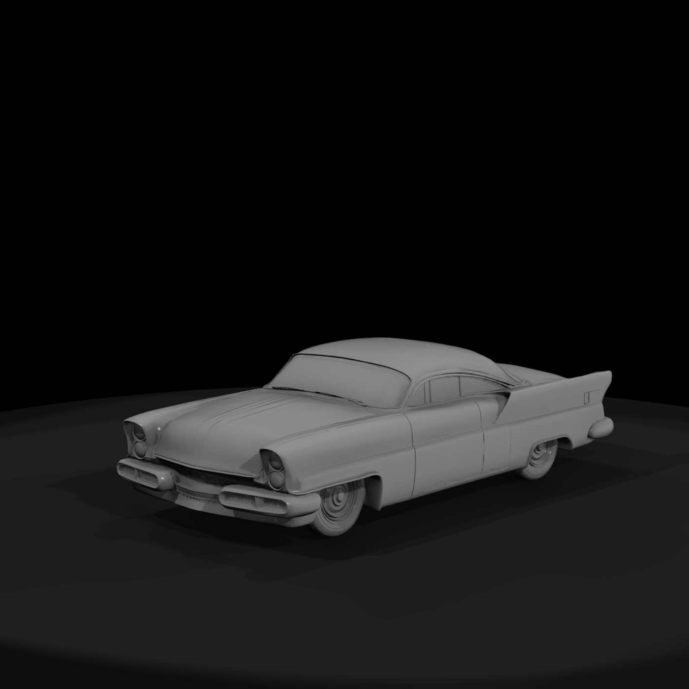 1950s Retro Classic Coupe — Car
