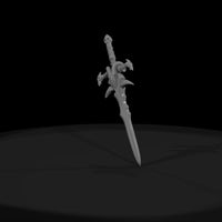 skull-handled-fantasy-dagger-miniature-for-dioramas-tabletop-001910 — thumbnail 3