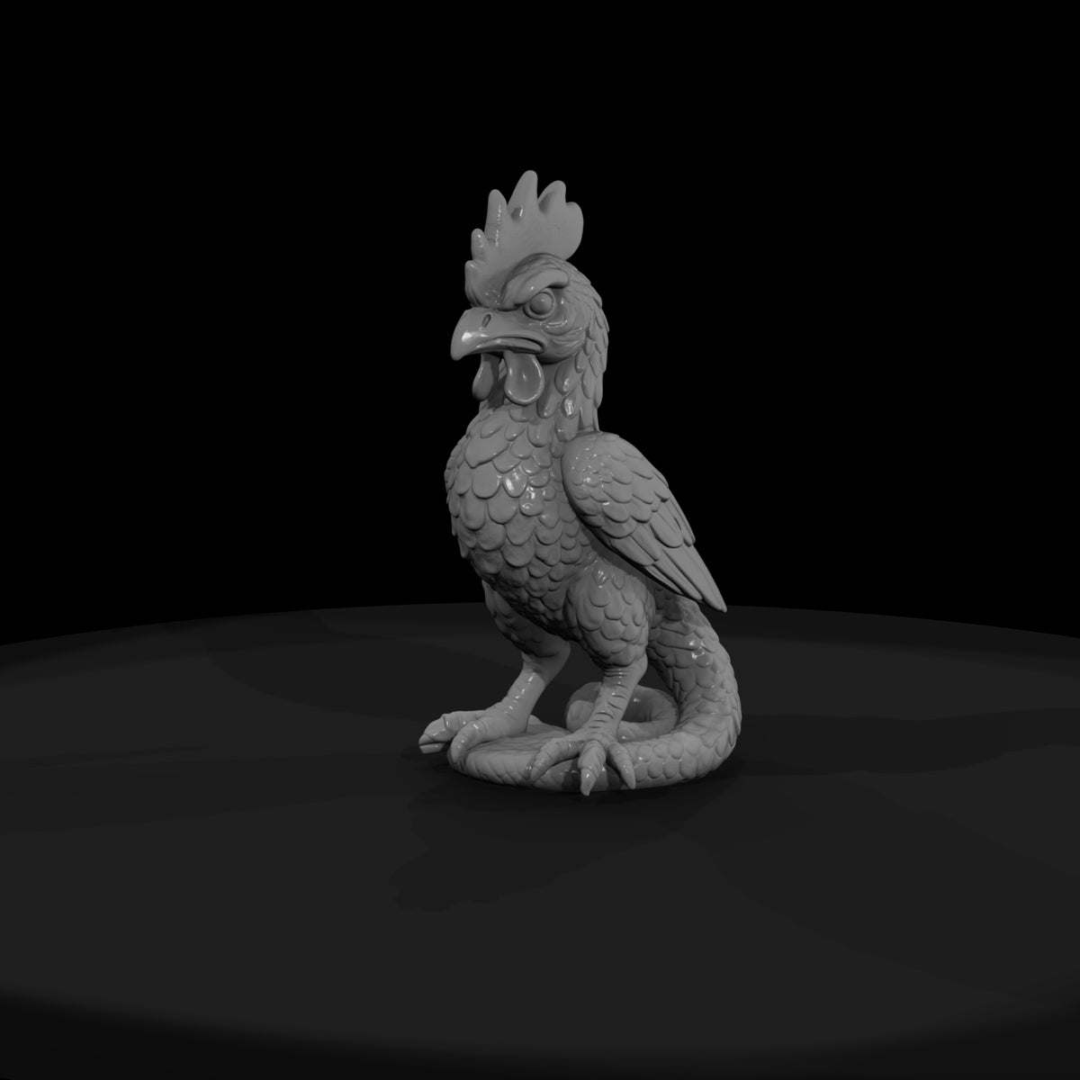 myth-0493-mythology-basilisk-miniature-figure