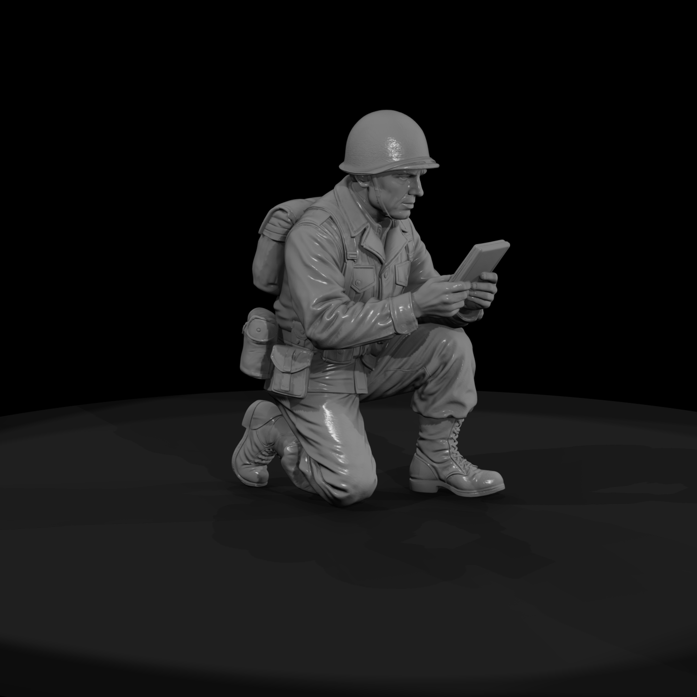 WWII U.S. Army Platoon Leader