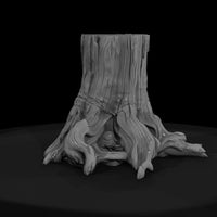 stylized-weathered-tree-stump-901192 — thumbnail 3