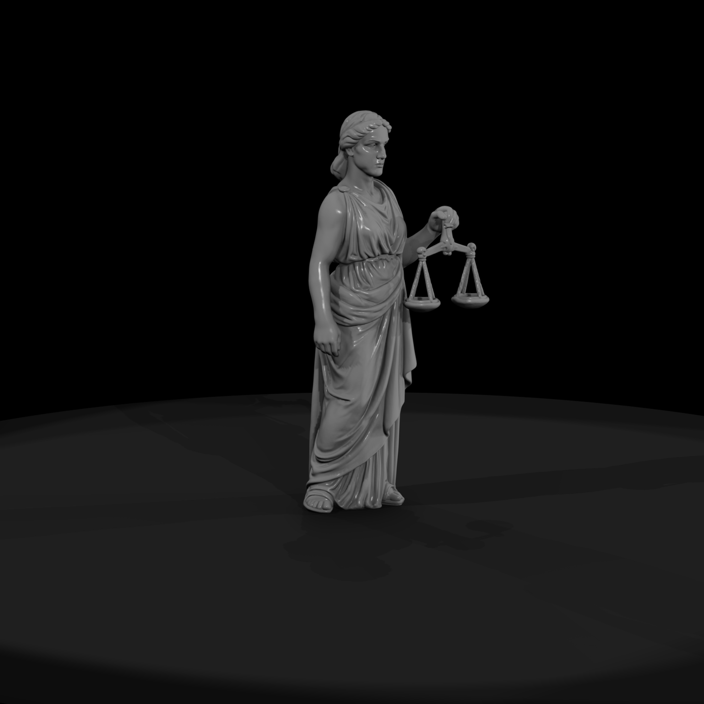 Myth 0295 Mythology Nemesis Miniature Figure