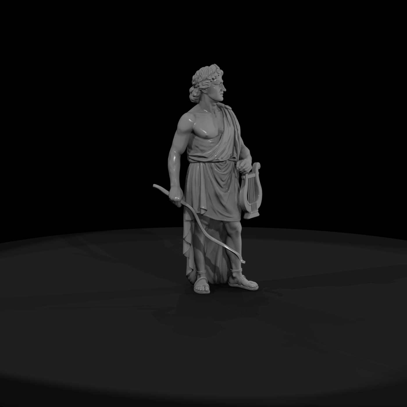 Myth 0254 Mythology Apollo Miniature Figure