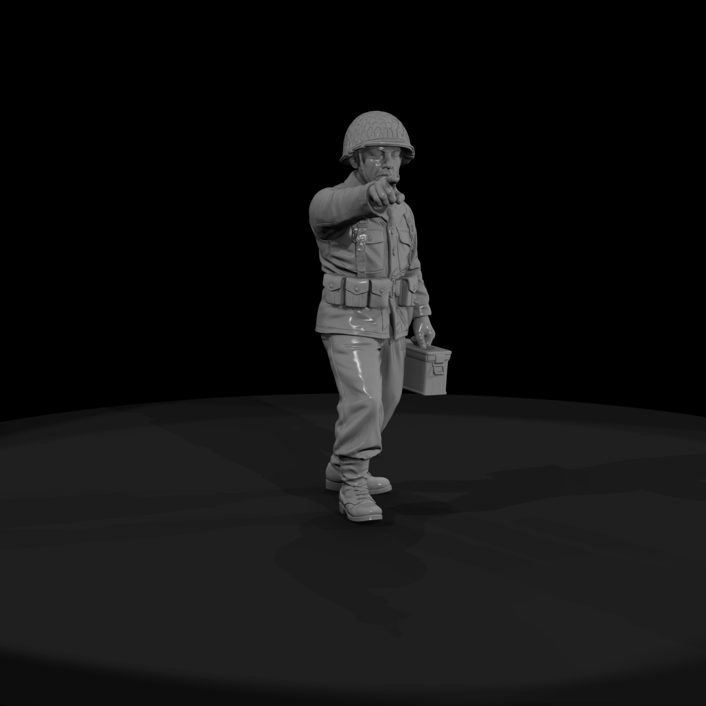 WWII GI Carrying Ammo Can