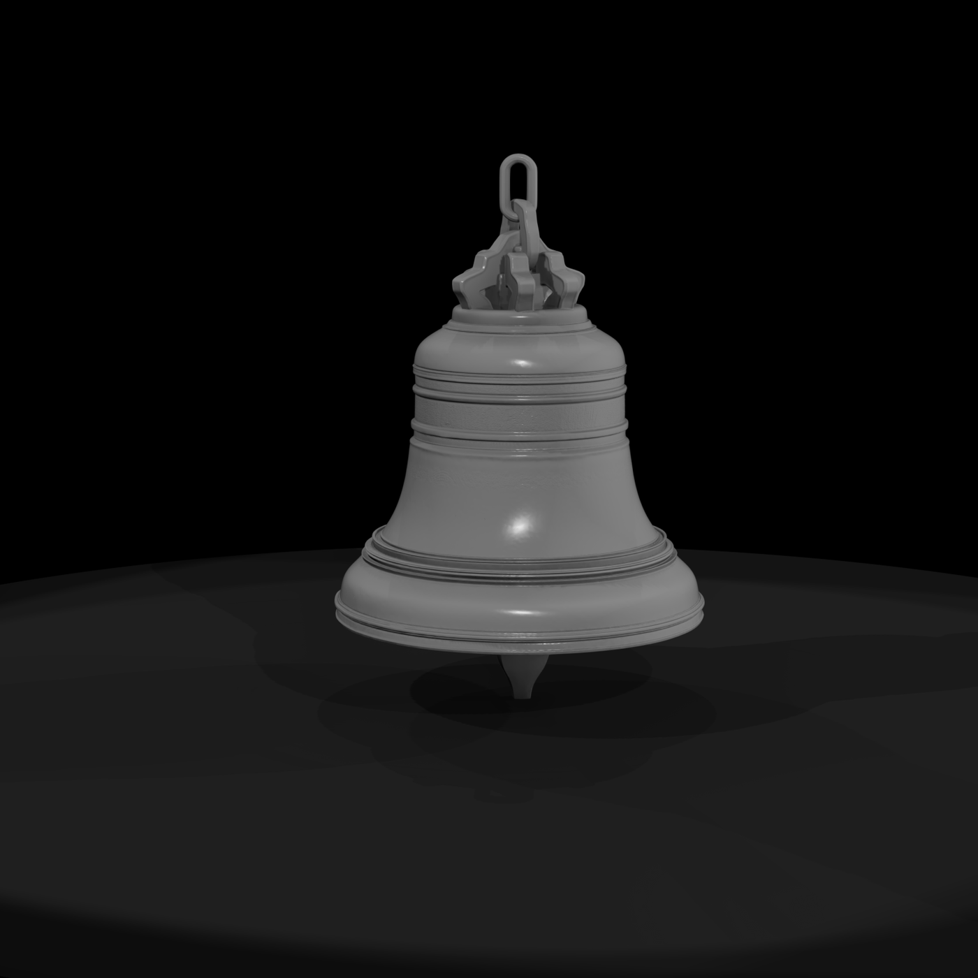 Ornate Hanging Church Bell