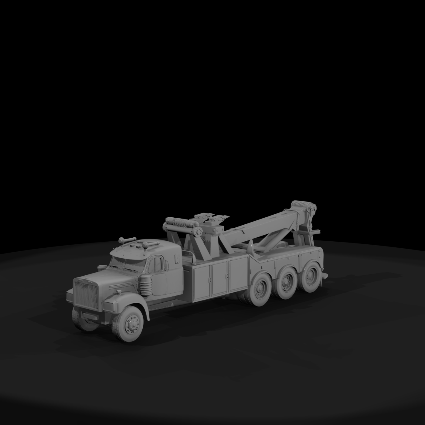 Heavy-Duty Tow Truck Wrecker
