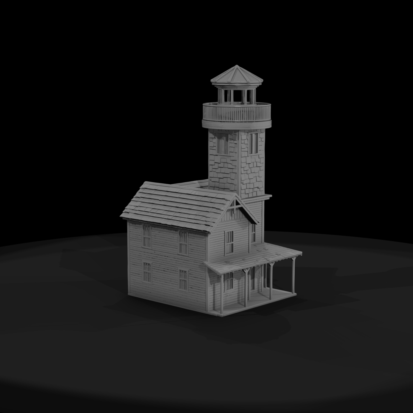 20260612 Model Lighthouse House B58069F374