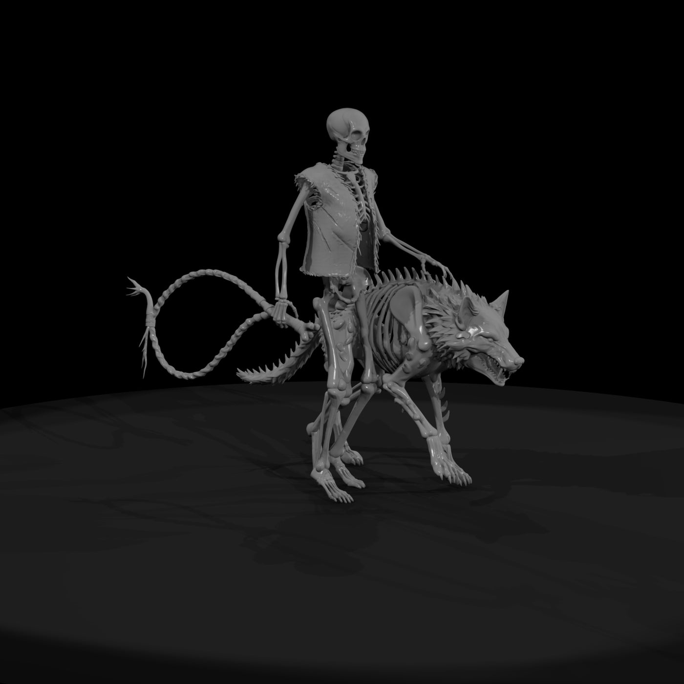 skeleton-beastmaster