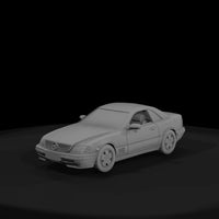 classic-mercedes-sl-coupe-body-shell-ho-1-87-587721 — thumbnail 3