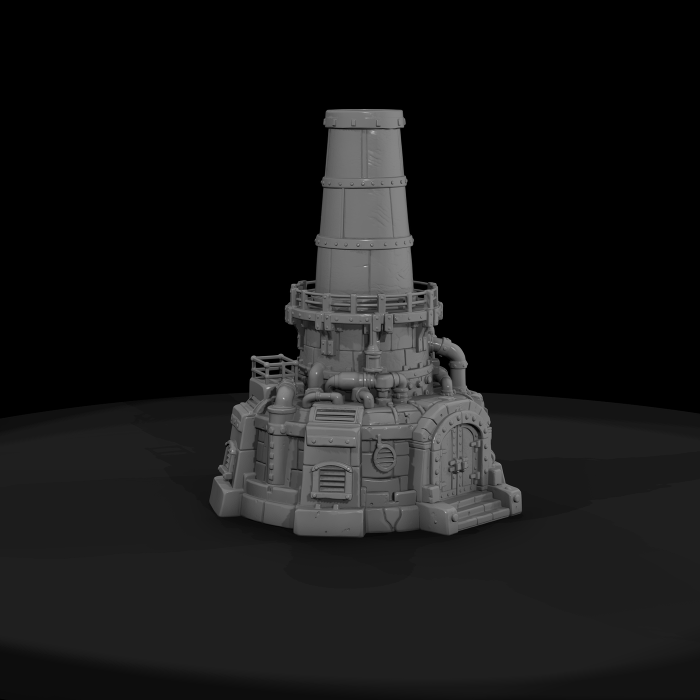 Hitem2 Smokestack Base