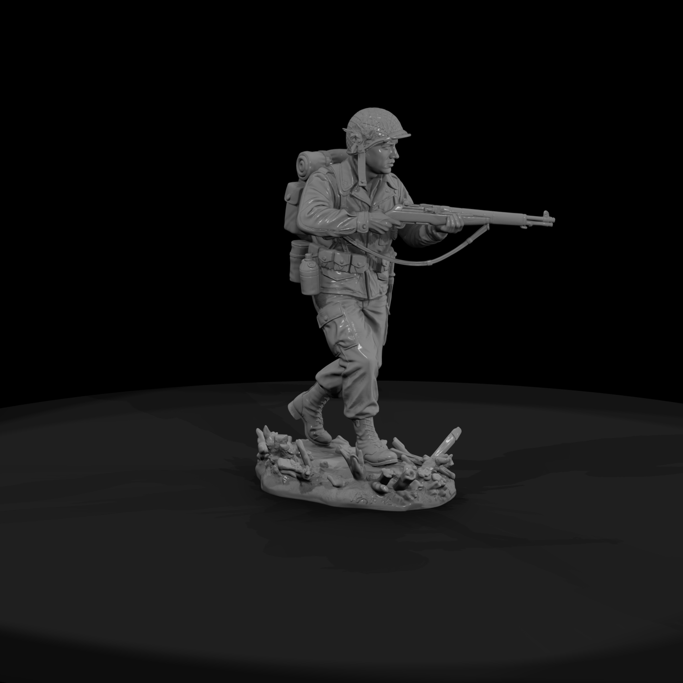 Ww2H 058 United States Army Infantryman