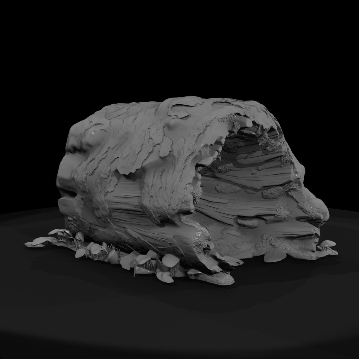 hollow-forest-log-terrain-with-mushrooms-363544