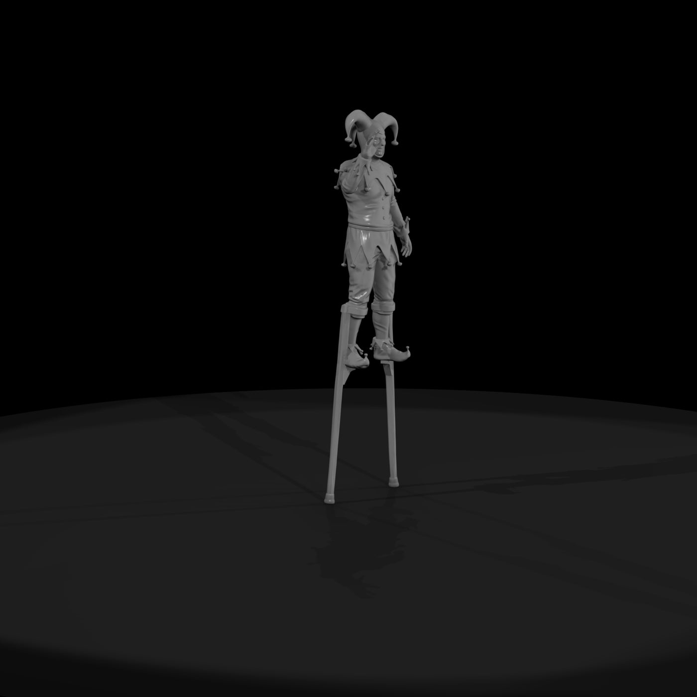stilt-walker