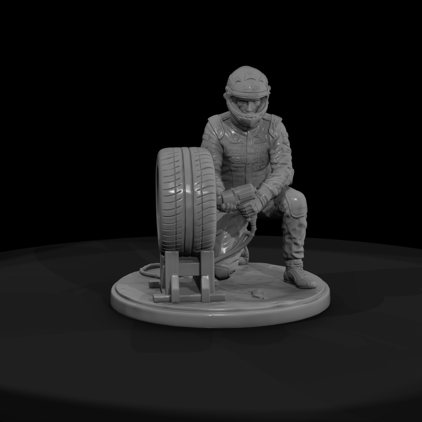 Pit Crew Tire Changer
