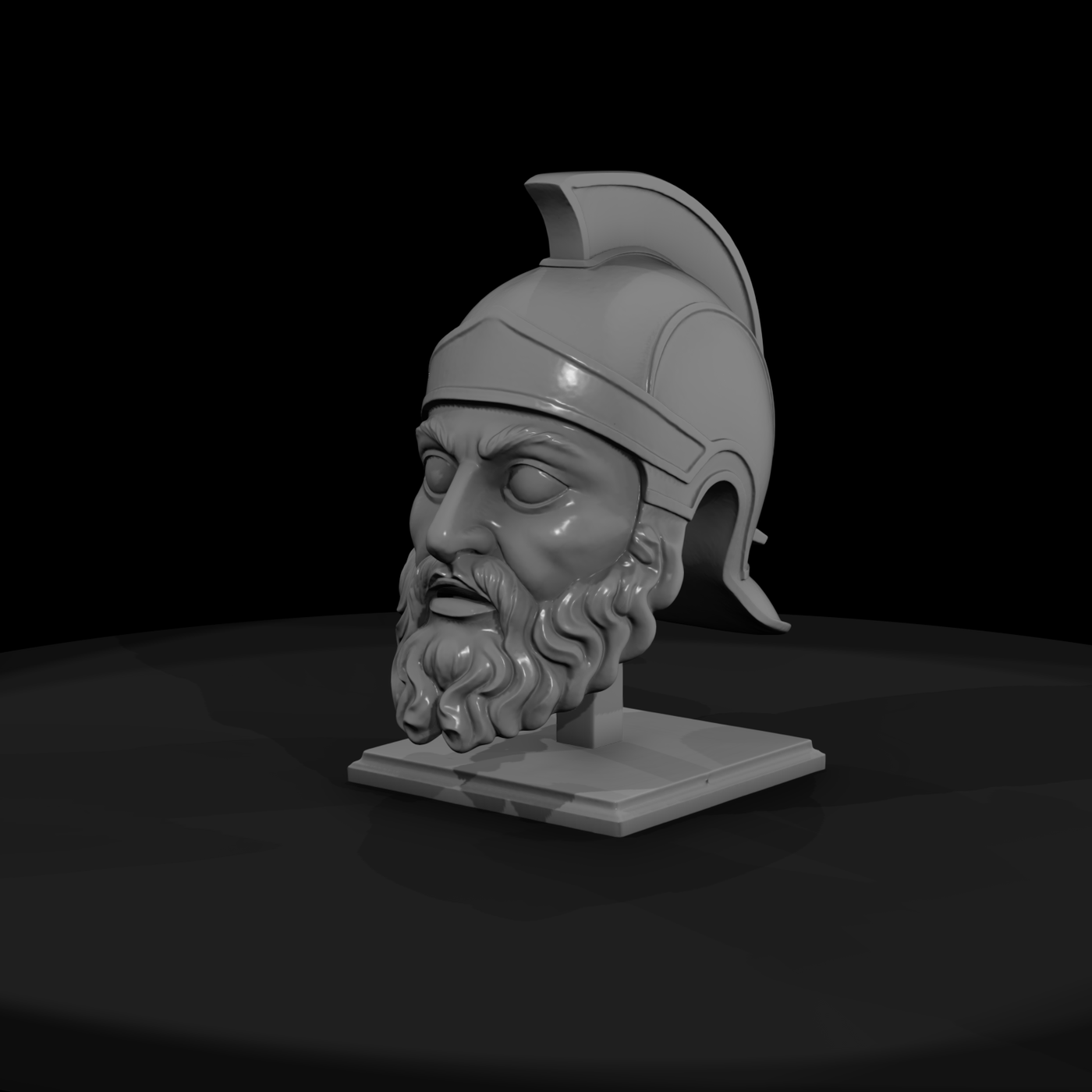 Classical Greek Hoplite Bust