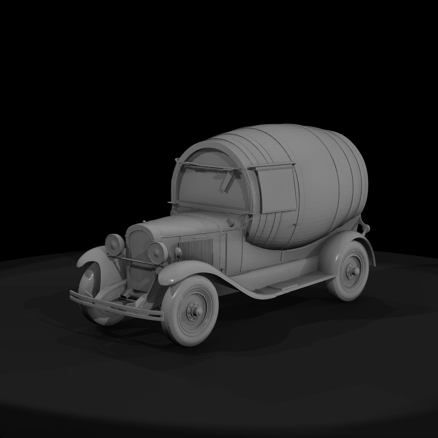 vintage-barrel-delivery-truck