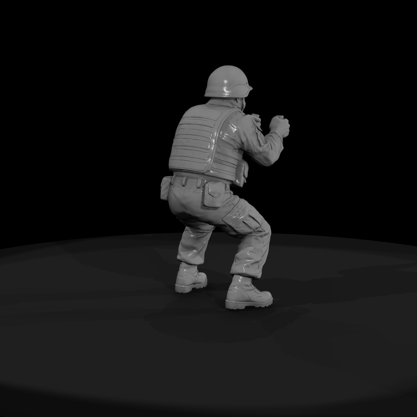 Mod Navy 033 Modern U S Navy Anti Aircraft Gunner