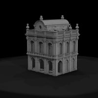 neoclassical-victorian-corner-townhouse-ho-scale-3d-printable-model-560158 — thumbnail 3