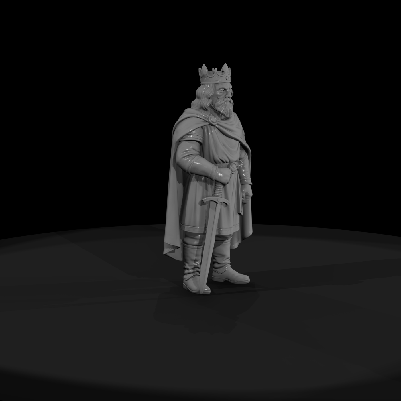 Myth 0401 Mythology Nuada Miniature Figure