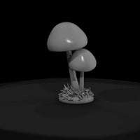 stylized_fly_agaric_toadstool_3d_model_aoyj7rsr — thumbnail 2
