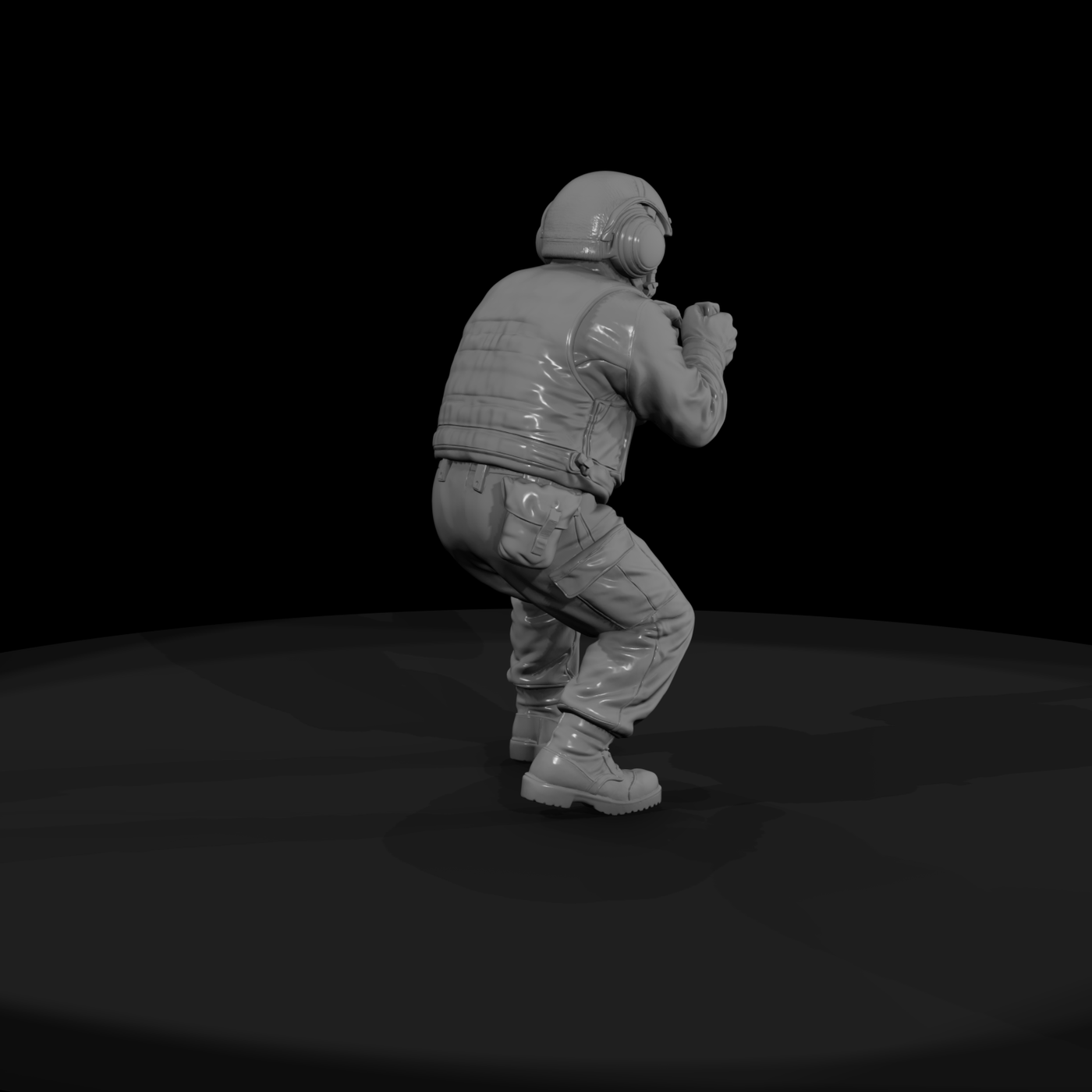 Mod Navy 005 Modern U S Navy Anti Aircraft Gunner