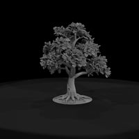 stylized-autumn-oak-tree-diorama-845438 — thumbnail 3
