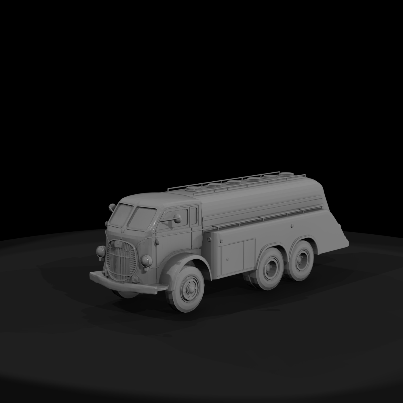 Vintage Fuel Tanker Truck ( Compatible)