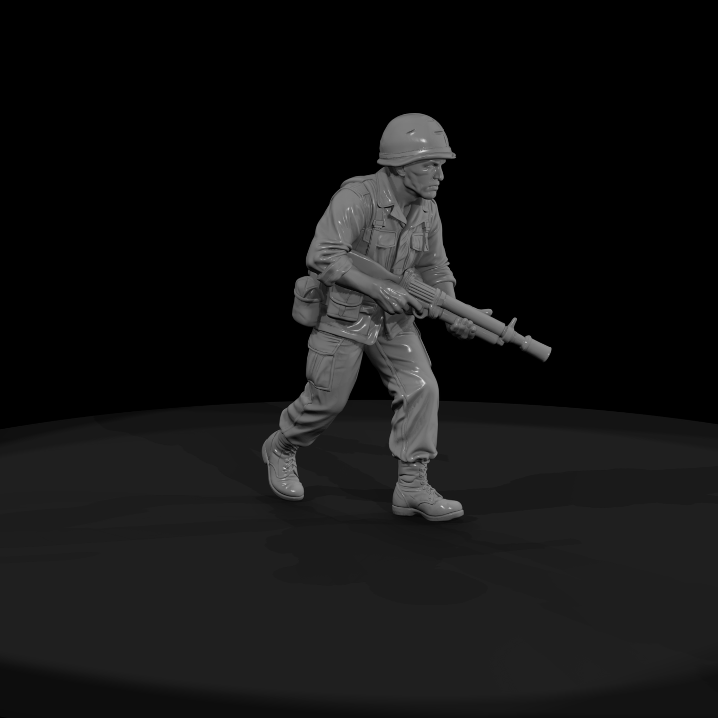 Vn Army 003 Vietnam U S Army Grenadier Figure