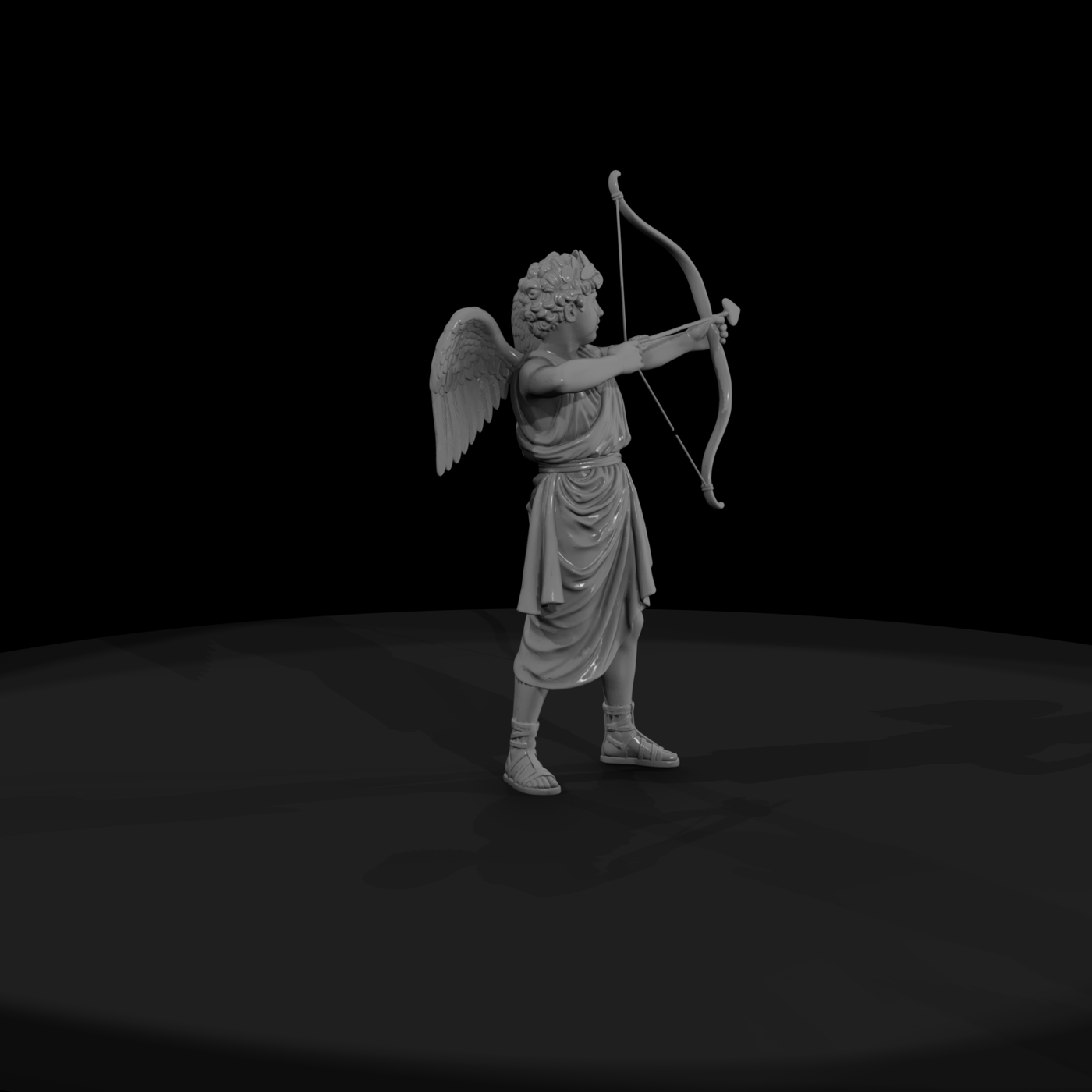 Cupid Drawing His Bow