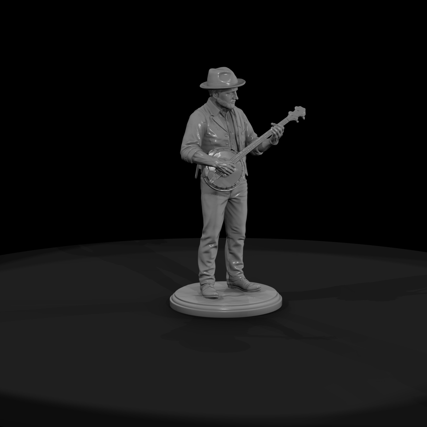 Bnd 002 Bluegrass Band Five String Banjo